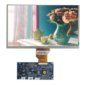 9 Inch Tft 800 * 480 Dot Matrix LCD Display Modul Backlight SPI / MCU Antarmuka Yang Jelas Tanpa PCB