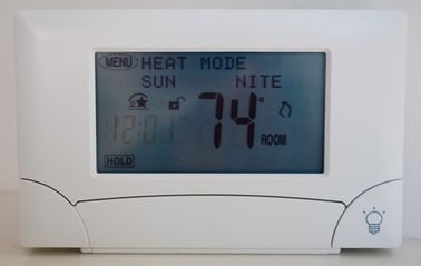 7 Segmen Layar LCD TN Untuk Thermostat Mode Positif 86mm * 49mm * 2.8mm Ukuran Garis Besar