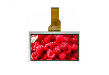 7 Inch TFT LCD Resistive Touchscreen Resolusi 800 * 480 Dot Sunlight Readable Lcd Rgb Interface