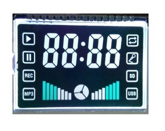 OEM FSTN Layar LCD Mode Negetif Grafis Monokrom 6 Jam Sudut Pandang