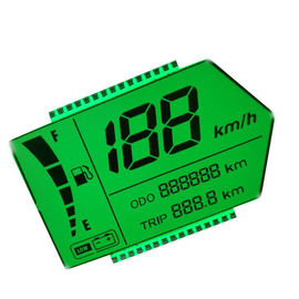 Layar LCD Speedometer Dengan Metode Mengemudi Statis Hijau Backlight