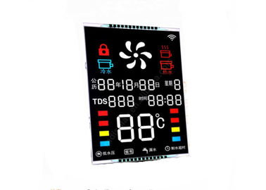 Silkscreen VA Layar LCD Negatif / Modul Layar LCD Monokrom Industri Untuk Peralatan
