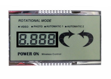 Layar LCD Numeric Kustom Terlaris Berkualitas Tinggi TN Segment Lcd Display Untuk Energy Meter