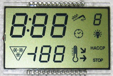 Layar LCD Positif Mono TN Positif Untuk Metode Mengemudi Termometer Dinamis