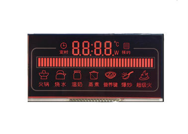 3,5 Volt Layar Kustom LCD / VA Negatif Kontras Tinggi LCD Display Modul Untuk Kompor