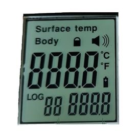 Tampilan Segmen LCD Antarmuka Zebra Untuk Termometer Inframerah