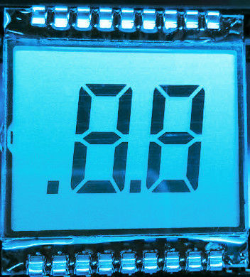 Tampilan Segmen LCD Pin Logam TN Untuk Peralatan Elektronik