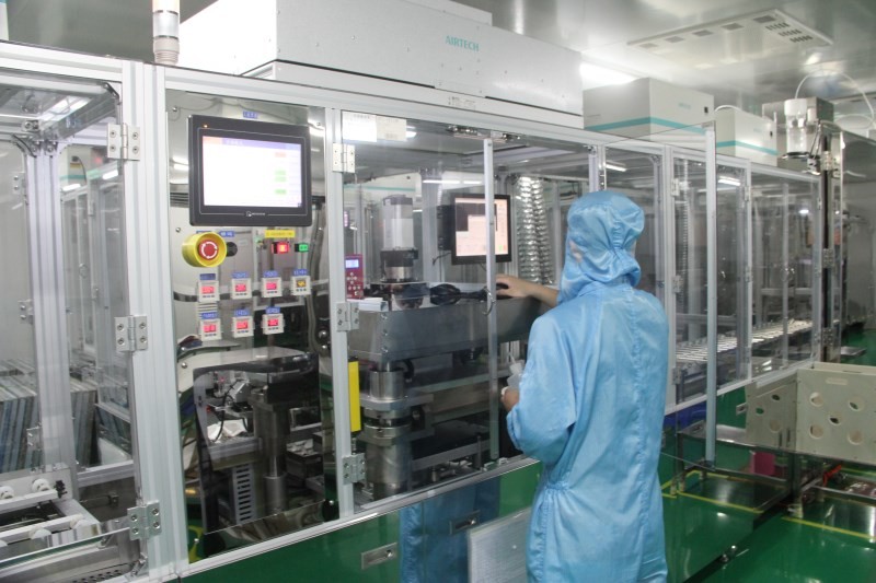 HongKong Guanke Industrial Limited lini produksi pabrik