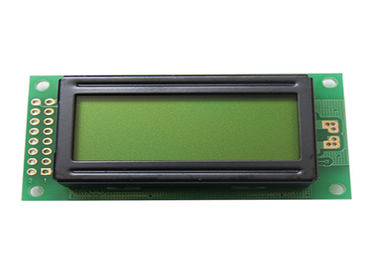 Kuning - Hijau 0802 Dot Matrix LCD Display Module Tipe COB Karakter 2 Baris