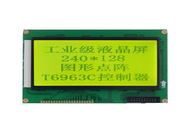 Modul Grafis LCD 5,3 Inch Resolusi 240 X 128 Pengontrol STN Negatif T6963c