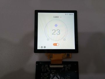 Layar Sentuh TFT LCD Persegi Kapasitif Dengan Antarmuka 720 * 720 Dg Rgb