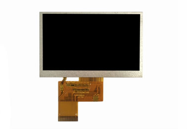 Layar LCD 4,3 TFT Kustom Transparan, 480 * 272 Dot Layar Warna TFT Dengan 24 Bit