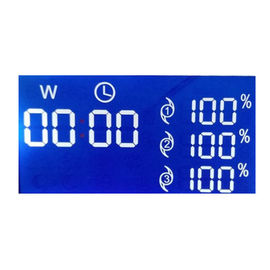 Layar LCD HTN Statis 6 Digit 7 Segmen Untuk Tampilan Dispenser Bahan Bakar