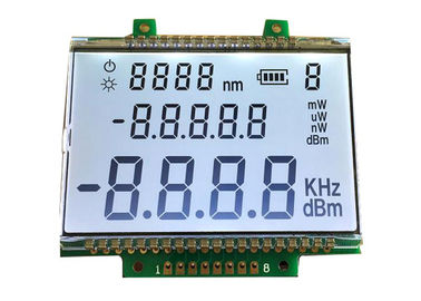 Panel Layar LCD Kustom 7 Segmen / Modul LCD Positif Transparan Kontras Tinggi