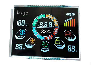 Layar LCD 3,5V VA Layar Numeric Monochrome Transmissive Tujuh Segmen Modul LCD