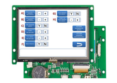 Layar LCD TFT Pintar 4.3 Inch Untuk Layar Warna Pcb / Numeric LCD