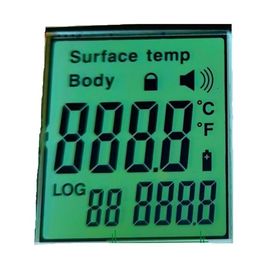 Tampilan Segmen LCD Antarmuka Zebra Untuk Termometer Inframerah