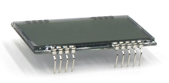 Pin Logam Reflektif TN LCD Display 7 Segmen Modul Ukuran Disesuaikan