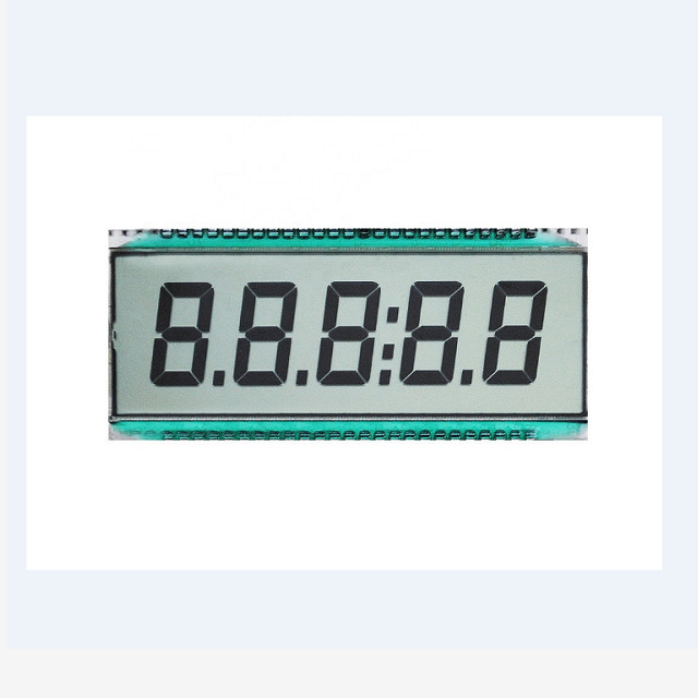 Tampilan Lcd Monokrom Segmen Ukuran Kustom, Layar LCD TN Untuk Filter Air