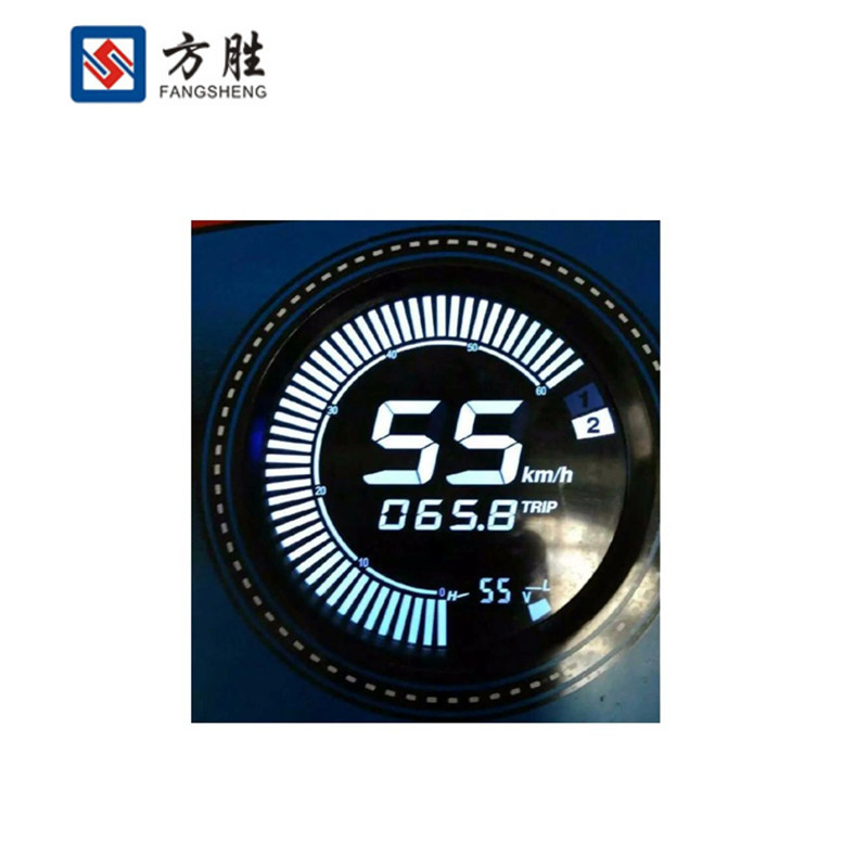 Layar Lcd 5 Digit 7 Segmen, Layar Lcd Warna VA Untuk Speedometer Mobil
