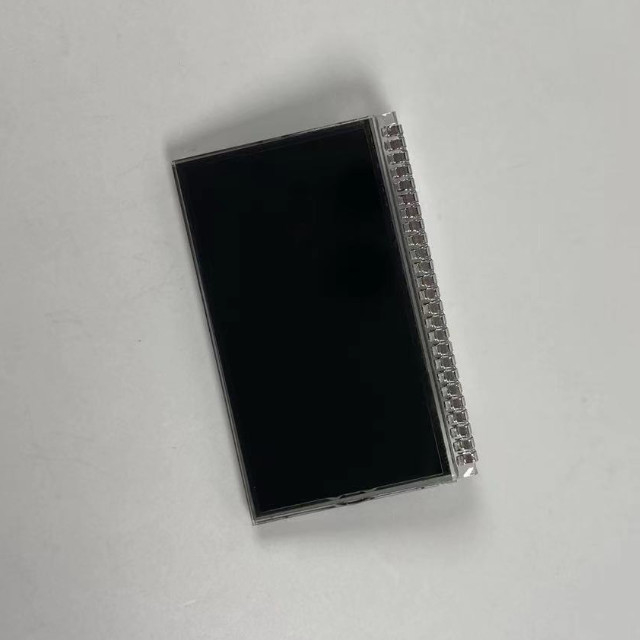 Hitam Layar Ukuran Kustom Digit Layar Lcd VA Layar Lcd Monokrom Kustom