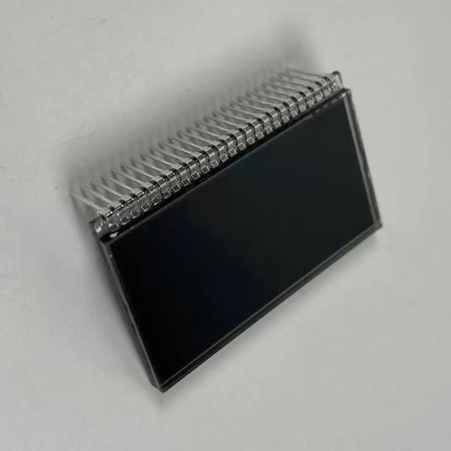 Hitam Layar Ukuran Kustom Digit Layar Lcd VA Layar Lcd Monokrom Kustom