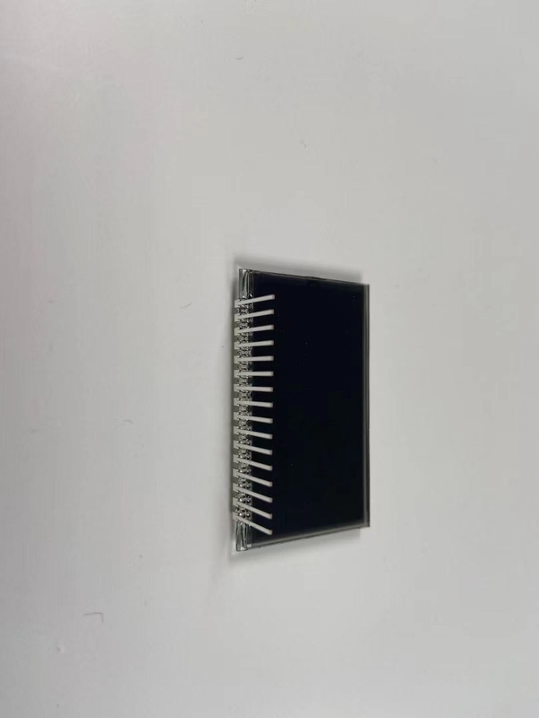 Custom Negative VA 12 O ClockLcd Display Transmissive Digit Graphic LCD Glass Panel Untuk Lampu Meja