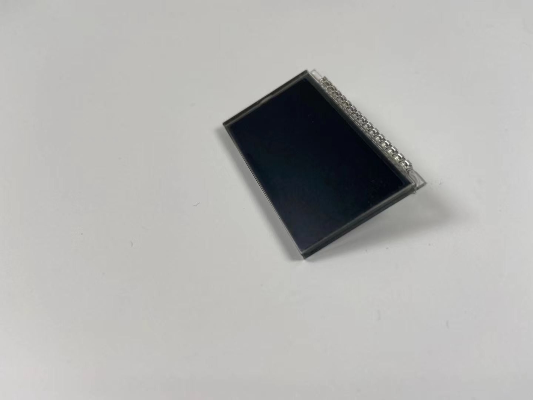 Custom Negative VA 12 O ClockLcd Display Transmissive Digit Graphic LCD Glass Panel Untuk Lampu Meja