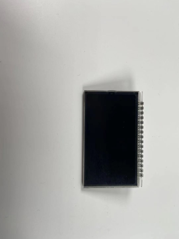 Custom Negative VA 12 O ClockLcd Display Transmissive Digit Graphic LCD Glass Panel Untuk Lampu Meja