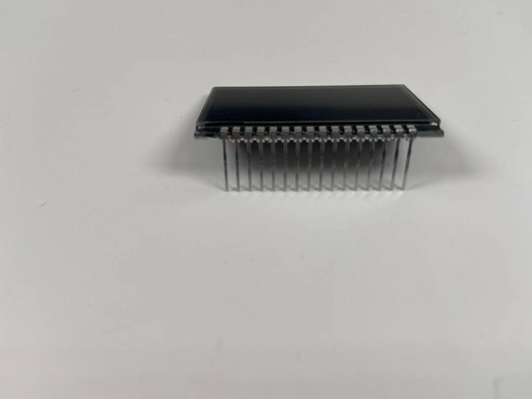 Custom Negative VA 12 O ClockLcd Display Transmissive Digit Graphic LCD Glass Panel Untuk Lampu Meja