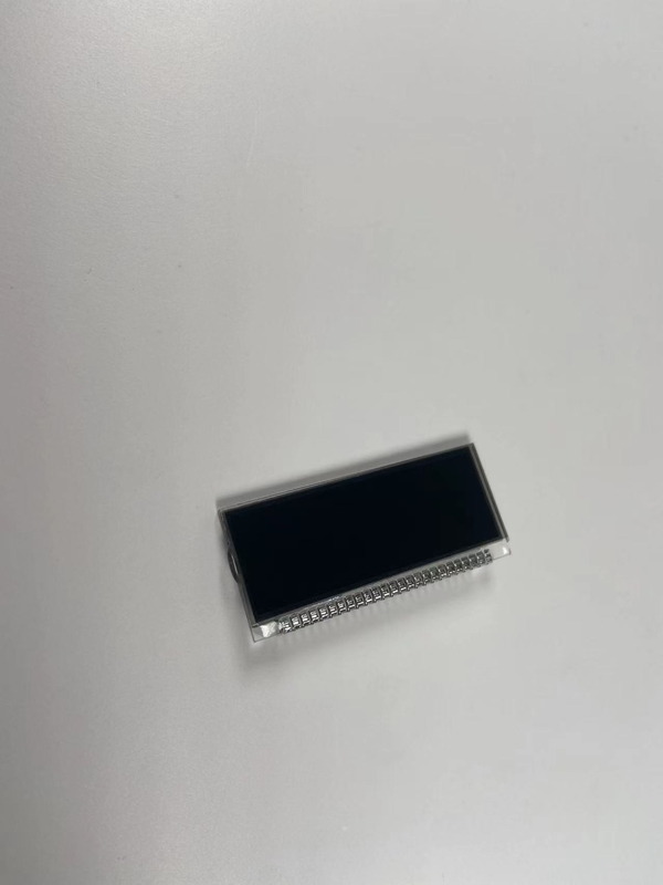 Custom Negative VA LCD Display 12 O ClockLcd Display Transmissive Digit Graphic LCD Glass Va Panel Untuk Pasokan Listrik