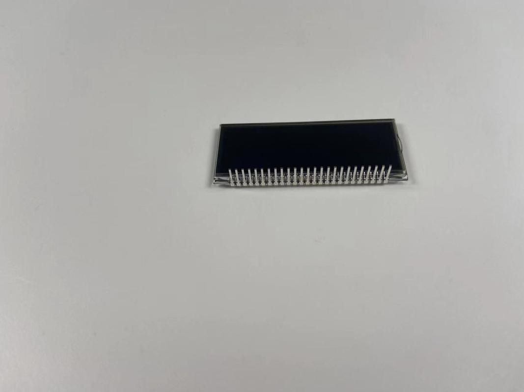 Custom Negative VA LCD Display 12 O ClockLcd Display Transmissive Digit Graphic LCD Glass Va Panel Untuk Pasokan Listrik