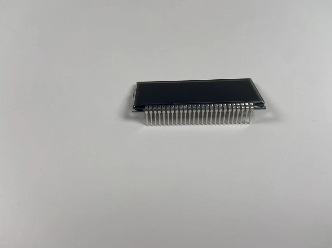 Custom Negative VA LCD Display 12 O ClockLcd Display Transmissive Digit Graphic LCD Glass Va Panel Untuk Pasokan Listrik