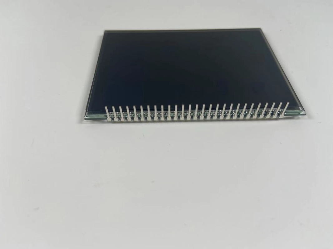 Custom Negative 12 O Clock VA LCD Display Transmissive Digit Graphic Lcd Glass Va Panel Untuk Termostat