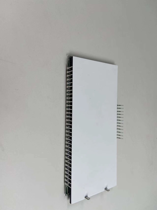 Custom Negative VA 6 O Clock LCD Display Transmissive Digit Graphic LCD Glass Va Panel Untuk Rumah Pintar
