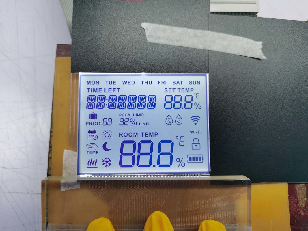 Pabrik Cina Positif Digit FSTN Lcd Screen Custom Transmissive Display TN Lcd Modul Untuk Instrumen