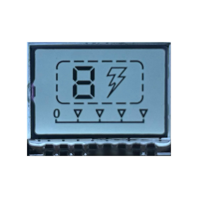 3.0 V TN LCD Display Segmen Kode Layar Collar Pelatihan Anjing Disesuaikan