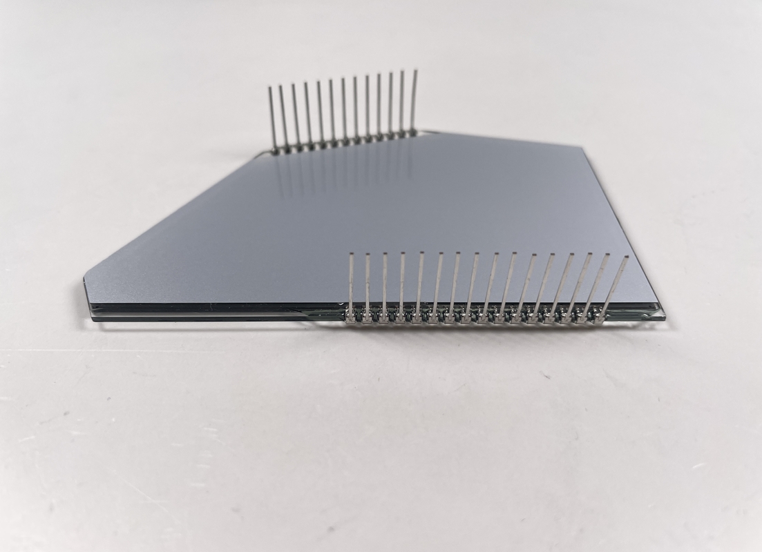 5.0 V Prositive HTN LCD Display Segment Code Screen Panel Instrumen Kecepatan yang dapat disesuaikan