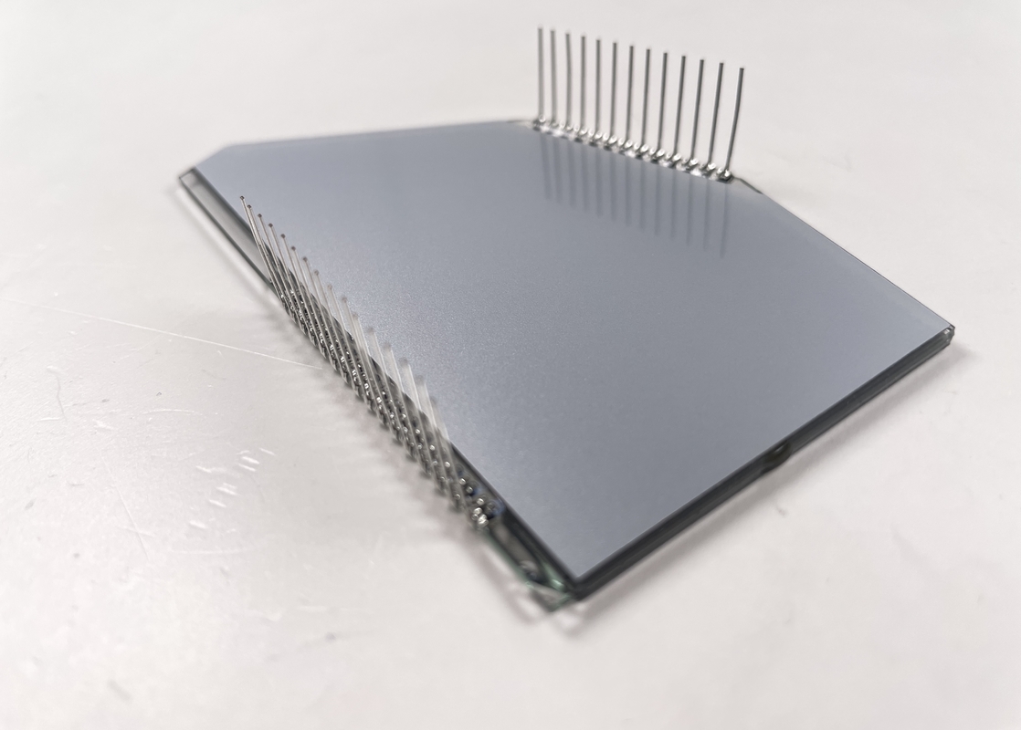 5.0 V Prositive HTN LCD Display Segment Code Screen Panel Instrumen Kecepatan yang dapat disesuaikan
