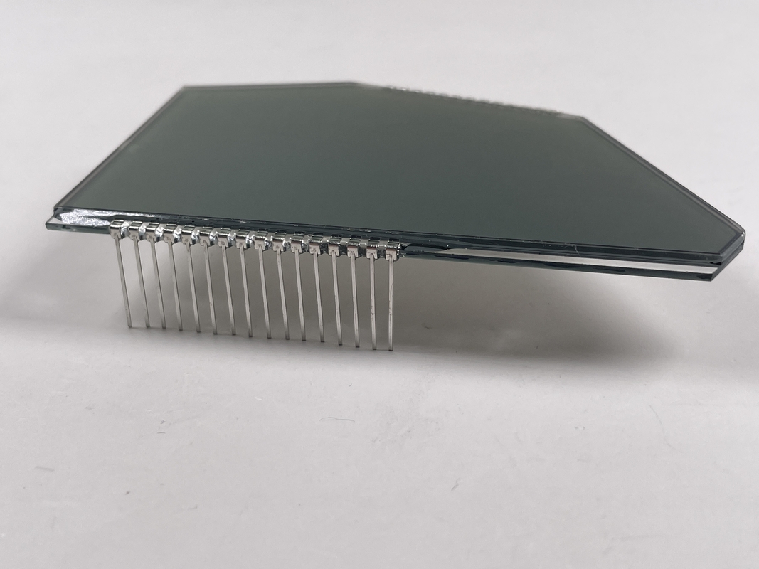 5.0 V Prositive HTN LCD Display Segment Code Screen Panel Instrumen Kecepatan yang dapat disesuaikan