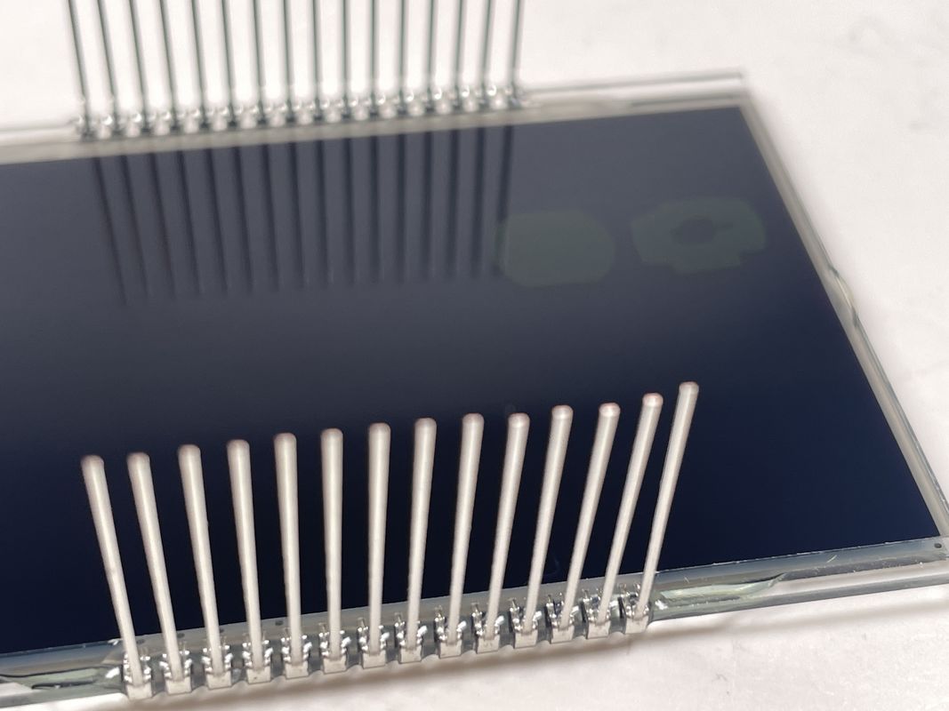 Pabrik Kualitas Baik Disesuaikan Matrix HTN LCD Display Monochrome 7 Segmen Graphic LCD Screen Untuk Instrumen Sepeda Motor