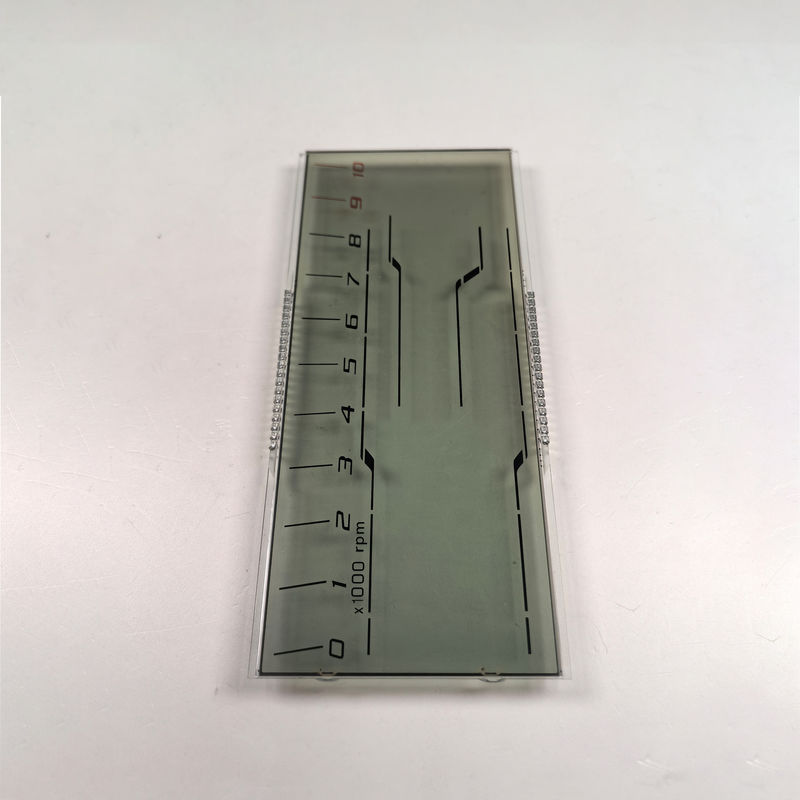 Produsen Murah Custom HTN LCD Display Delapan Bentuk Monochrome 7 Segmen Graphic LCD Screen Untuk Instrumen Sepeda Motor
