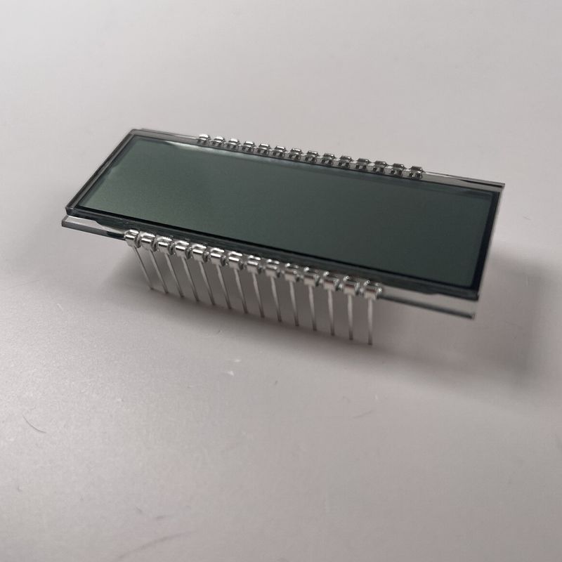 Pabrik Custom 8 Digit TN LCD Display Positif Tujuh Segmen Sambungan PIN Untuk Meter Gas Elektronik