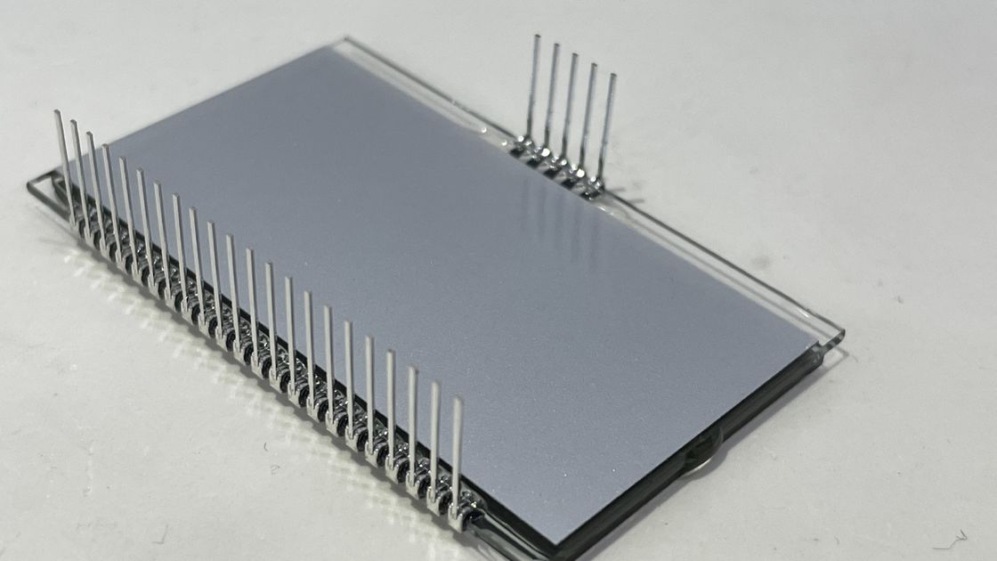 Kualitas Tinggi Custom HTN LCD Display Delapan Bentuk Monochrome 7 Segmen Graphic LCD Screen Untuk Instrumen Sepeda Motor