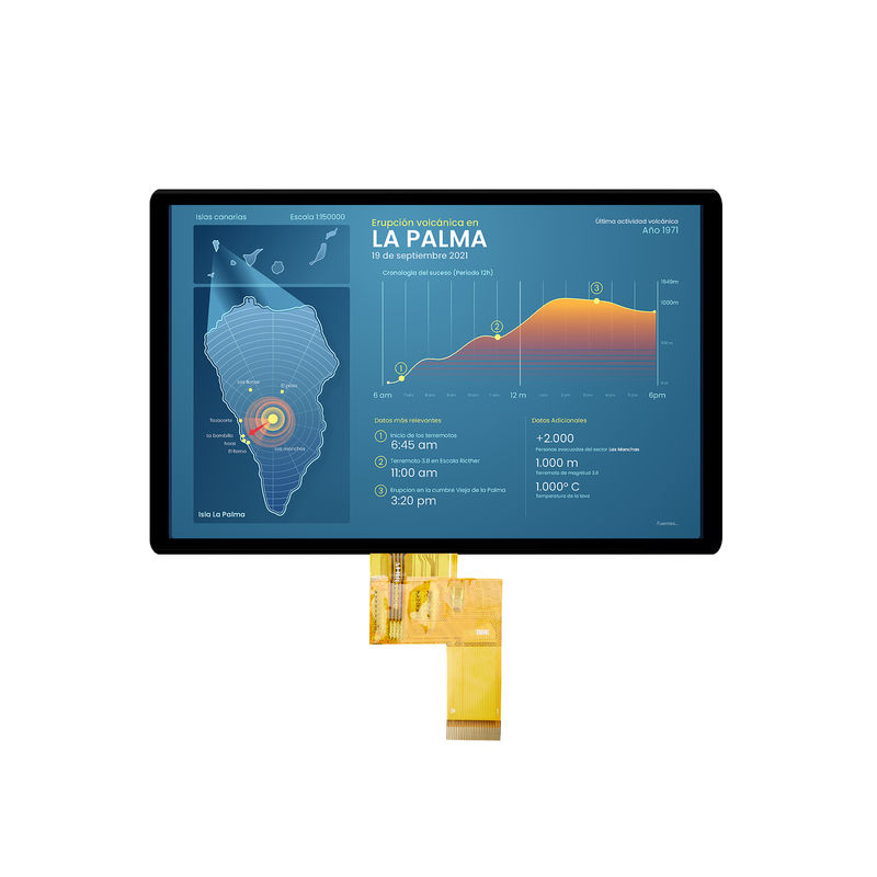 Modul TFT Kustom Kecerahan Tinggi IPS/VA TFT LCD Panel dengan CTP/RTP untuk perangkat medis