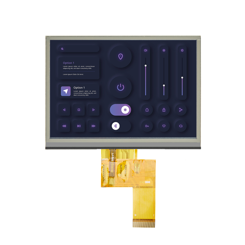 Modul Tampilan LCD Kustom TFT untuk Peralatan Medis Panel 3,5 inci dengan kualitas gambar yang tajam (0,96-10,1 inci tersedia)