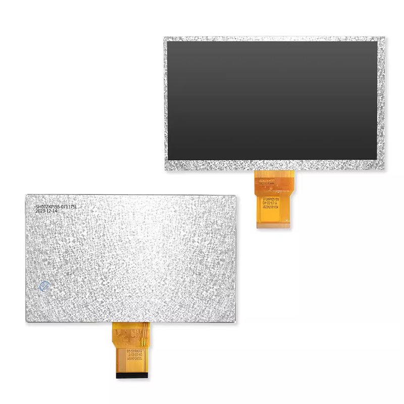 Modul Tampilan TFT Kustom dengan Antarmuka Sentuh RGB/LVDS Panel LCD 7 Inci Dukungan OEM ODM Tampilan 7 Inci