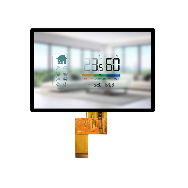 Kustom 1000 nits 7 inci layar medis TFT TFT Panel LCD Resolusi Tinggi untuk Peralatan Medis