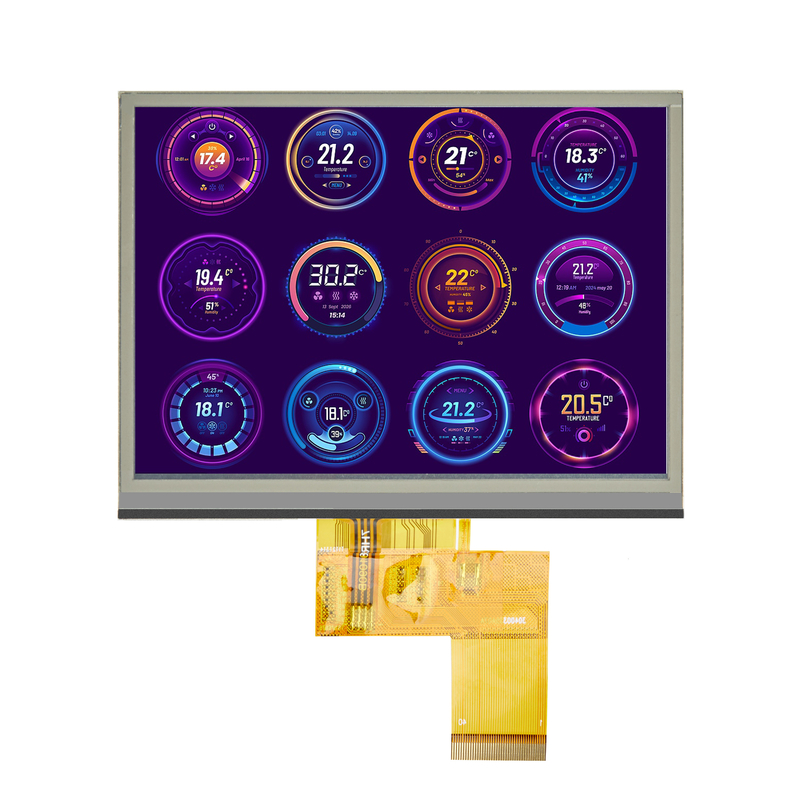 Kustom 1000 nits 7 inci layar medis TFT TFT Panel LCD Resolusi Tinggi untuk Peralatan Medis