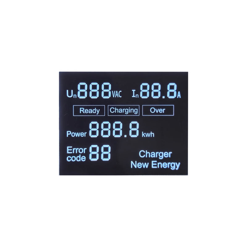 Panel LCD VA dan layar LCD VA Layar Kustom Hitam dan Putih untuk Catu Daya